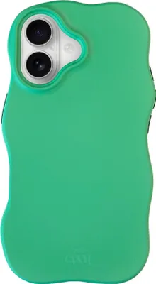 Produktbild von Wavy Hülle Green  - Kompatibel mit iPhone 16
