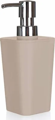 Produktbild von BRILLANZ Dosis Seife 7,3 x 7,3 x 17 cm, beige-grau