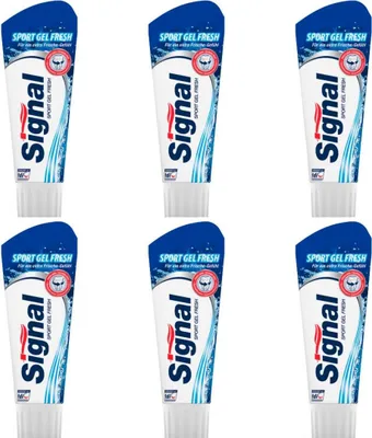 Produktbild von Signal Zahnpasta Sport Gel Fresh 75 ml (6er Pack)