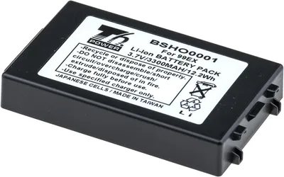 Zdjęcie produktu dla T6 Power bateria do Honeywell Dolphin 99EXhc, Li-Ion, 3,7 V, 3300 mAh (12,2 Wh), czarny