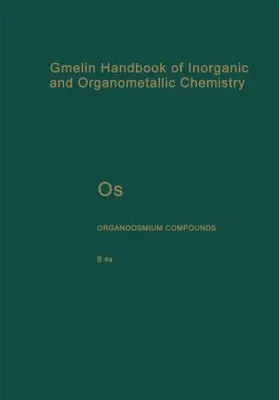 Imagen del producto de Olms-Keller, P: Os Organoosmium Compounds