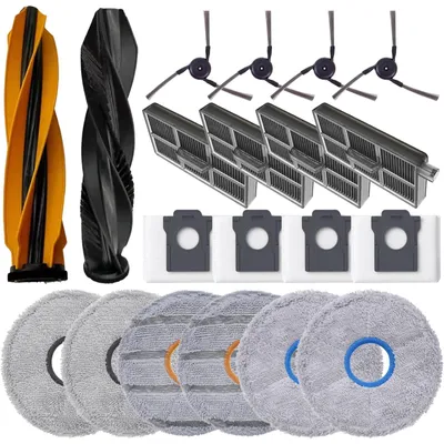 Immagine prodotto di Ricambi VERCO per Dreame Matrix10 Ultra: set da 20 pezzi con accessori, spazzole, filtri, sacchetti e mop
