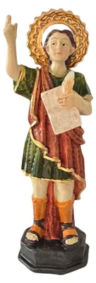 San Pancracio Figur aus Kunstharz, 11 cm, mit Geschenkbox