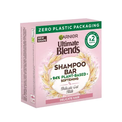 Image de Garnier Ultimate Blends Shampooing solide à l'avoine délicate 60g