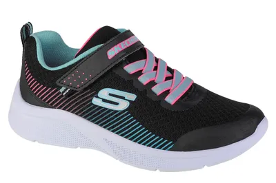 Produktbild von Skechers Microspec 302016L-BKAQ, Sportschuhe, für Mädchen, Schwarz, Größe: 27,5