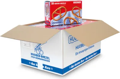Produktbild von HUOBER Große  Brezel 10 × 2 × 20 g  (400 g)