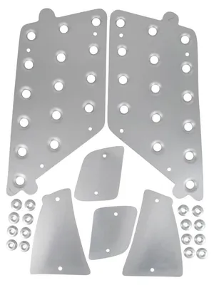 Produktbild von Alu Trittblech Set RS750 Fussbrett Motorroller 700951