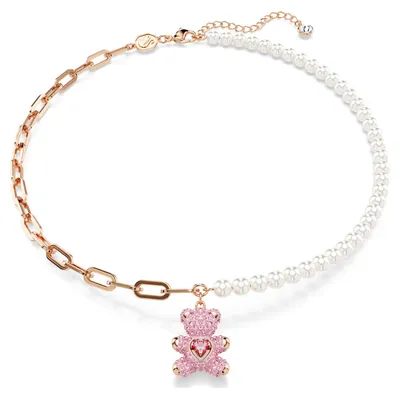Produktbild von Swarovski Kette Uni Teddy Anhänger (Rosa) 5669166