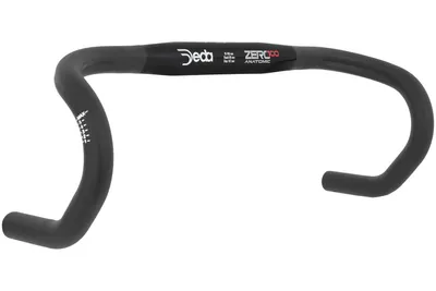 Produktbild von Deda Lenkung Zero100 Anatomic 46 cm schwarzes Aluminium