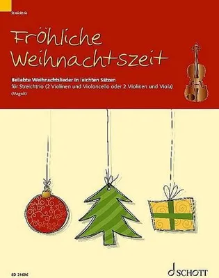 Produktbild von Fröhliche Weihnachtszeit/Violinen und Violoncello