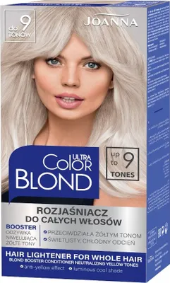 Produktbild von JOANNA Multi Color Blonde Aufheller für ganzes Haar bis zu 9 Tönen