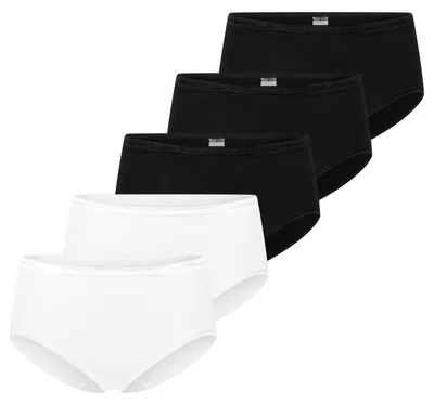 Produktbild von Speidel 5er Pack Natascha Midi Slip Weiche Feinripp-Qualität, Elastischer Glanzbund, Ohne störende Seitennähte