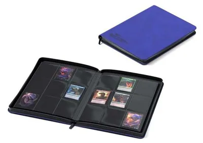 Produktbild von Prophila Collection 9 Pocket Premium Collectors Album mit Zipper, blau