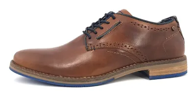 Produktbild von Bullboxer  Herrenschuhe Businessschuhe eleganter Schnürer Braun Freizeit, Schuhgröße:41 EU