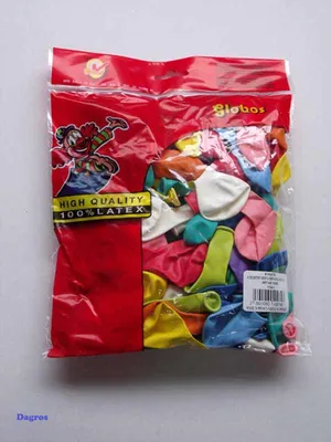 Zdjęcie produktu dla Balony Globos mix Nr8 Worek a 100szt