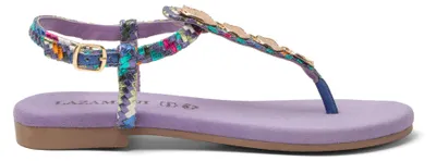 Produktbild von Lazamani Lynn Damen Leder-Sandalen Lilac Größe 37