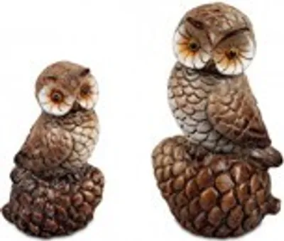 Produktbild von Tierfigur Dekofigur Eule a. Zapf. 16 cm