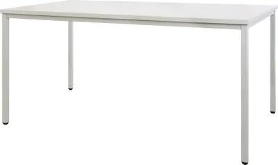 Produktbild von ADB Bürotisch / Computertisch, grau 1600x800x750 mm