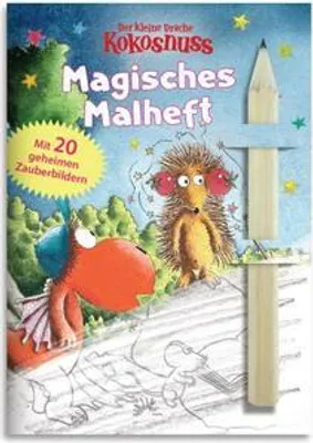 Produktbild von Der kl. Drache Kokosnuss Mag. Malheft mit Bleifstift
