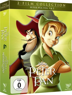 Produktbild von Peter Pan 1+2, Doppelpack DVD