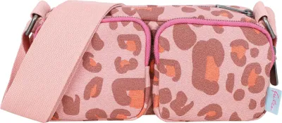 Produktbild von Fritzi aus Preußen Umhängetasche Donny Crossover Bag Long Canvas Leo Brick rosa