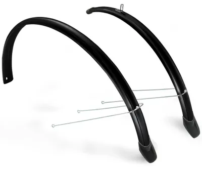 Obrázek produktu pro Sada blatníků Eurofender 28 palců 58 mm plast černá