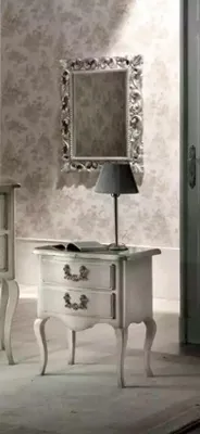 Obrázek produktu pro Designový noční stolek, konzole, přístavec, boční stolek, ložnice, dřevo, luxus