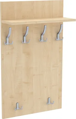 Produktbild von AKKE Ahorn Garderobenpaneel MAXI - ALU haken BxH: 60x120 cm