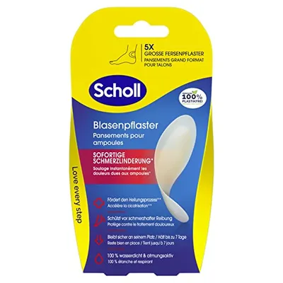 Produktbild von Scholl Blasenpflaster Sofortige Schmerzlinderung 1 x 5 Stück