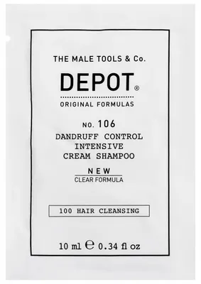 Zdjęcie produktu dla Depot NO. 106 Dandruff Control Cream Shampoo 10ml