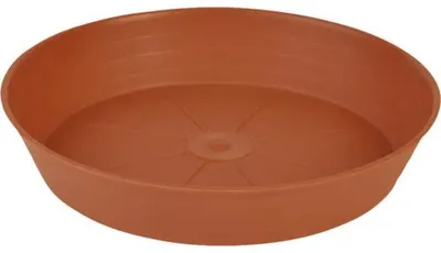 Produktbild von Blumentopf Untersetzer Primavera Kunststoff Ø 28 cm H 4,5 cm terracotta