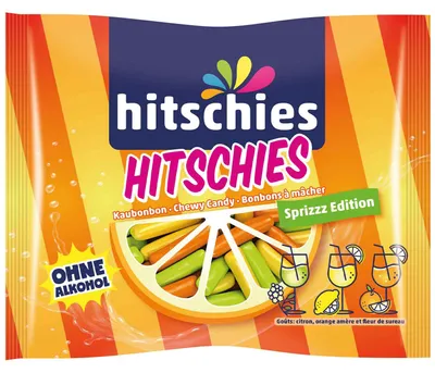 Zdjęcie produktu dla Hitschies Sprizzz Edition, drażowane cukierki, opakowanie 210g