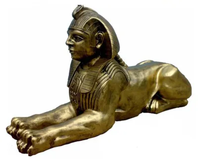 Obrázek produktu pro Soška Sfinga z plastu egyptské sochy figurální sochy  40 cm