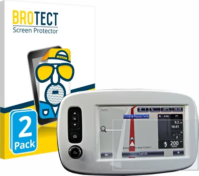 Produktbild von 2x BROTECT Schutzfolie für TomTom Smart 453 2018 Displayschutz Displayschutzfolie Folie Matt Entspiegelungsfolie