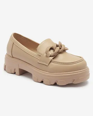 Produktbild von Damen Mokassins in Hellbraun Aromg- Footwear, Größe 38