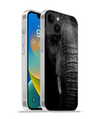 Produktbild von MuchoWow® Handyhülle Schutzhülle Hülle für Apple iPhone 14 Plus - Soft case Elefant - Tier - Porträt Silikon Softcase Handy Hülle - Abbildung