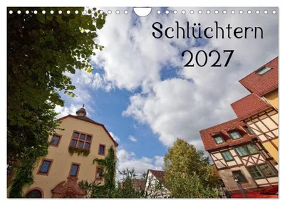 Produktbild von Kalender 2027 · US-Version · Schlüchtern 2027 (Wandkalender 2027 12" × 8" Querformat), CALVENDO 12-Monats-Wandkalender