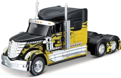 Obrázek produktu pro Maisto - Design Custom Rigs, International Lone Star, černo-žlutá, 1:64