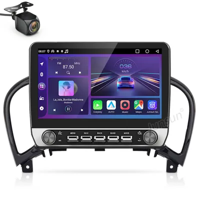 Obrázok produktu pre 6+128G Carplay Android 15 Autorádio pre Nissan Juke 2010-2014 GPS Navi 4G BT RDS DSP FM USB 8-Kern +KAM