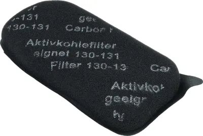 Produktbild von vhbw Aktivkohlefilter kompatibel mit Vorwerk Kobold 131, 130, 131sc Staubsauger - Ersatzfilter Schwarz