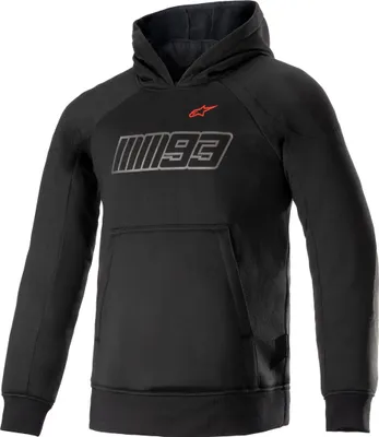 Produktbild von Alpinestars MM93 Thunder Motorrad Hoodie, schwarz, 4XL
