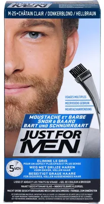 Produktbild von Just for men Brush in Color Gel hellbraun 28.4 ml