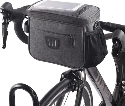 Zdjęcie produktu dla Torba rowerowa, wodoodporny kierownica, koszyk na hulajnogę, przednia torba rowerowa do MTB, rowerów górskich, rowerów szosowych