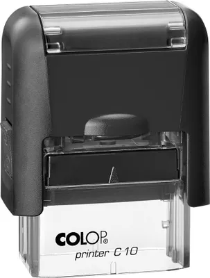 Produktbild von COLOP Textstempel Printer C10 3-zeilig schwarz