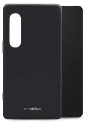 Immagine prodotto di Mobilize Rubber Gelly Custodia per Sony Xperia 1 VI - TPU Matt Black Nero