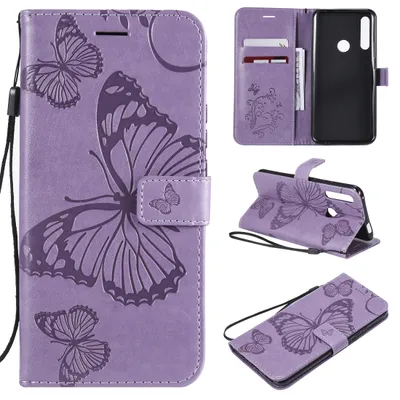 Produktbild von Mobigear Butterfly  Huawei P Smart Z Hülle Klapphülle Geldbörse - Lila