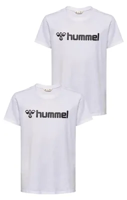 Produktbild von hummel  2er-SET T-Shirt mit Logo aus Baumwolle Größe: 116