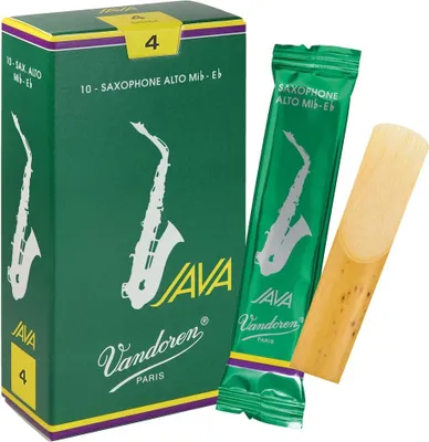 Altsaxophon-Blätter Java, Stärke 4, 10 Stück