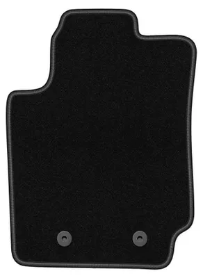Zdjęcie produktu dla Dywanik kierowcy welurowy BASIC czarny do Ford Ranger pickup 2012-2019
