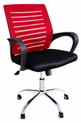 Produktbild von INLEA Bürostuhl Valcor - schwarz und rot
